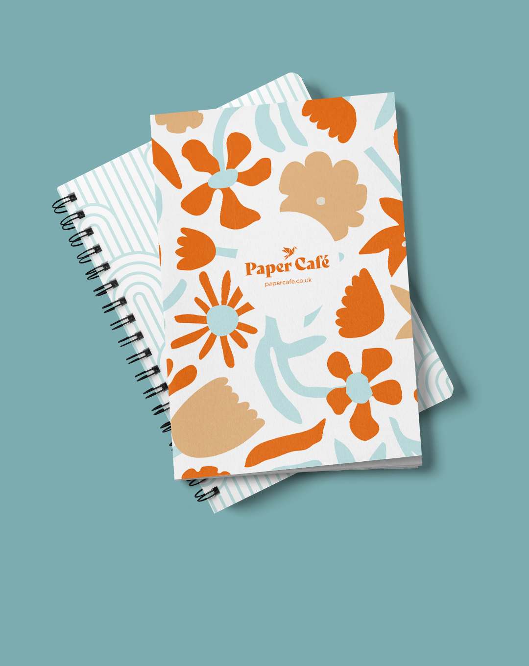 Paper Cafe notepads stacked neatly – stationery essentials for work, school, or home.
