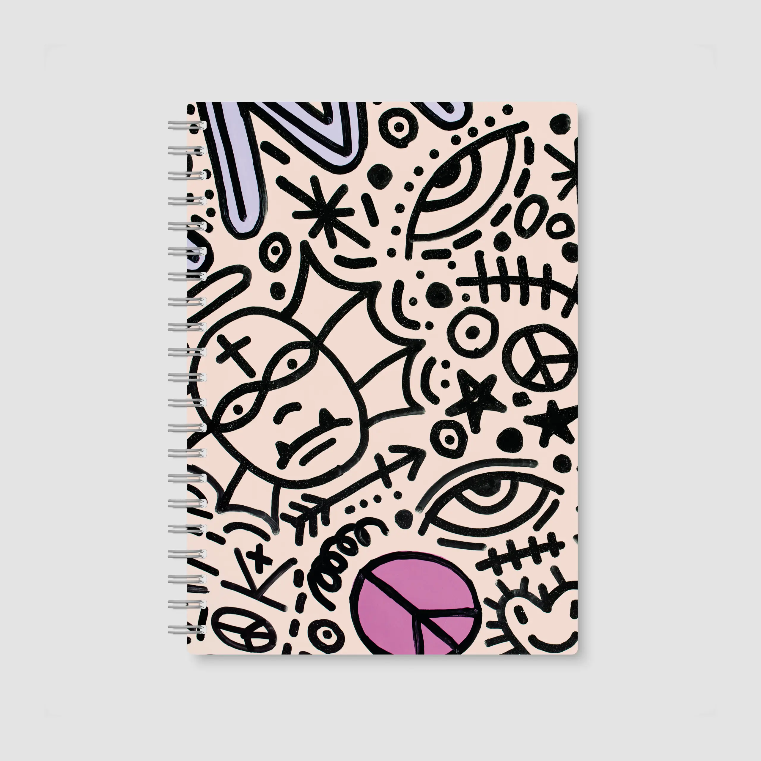 Graffiti - Wiro Bound Notepads