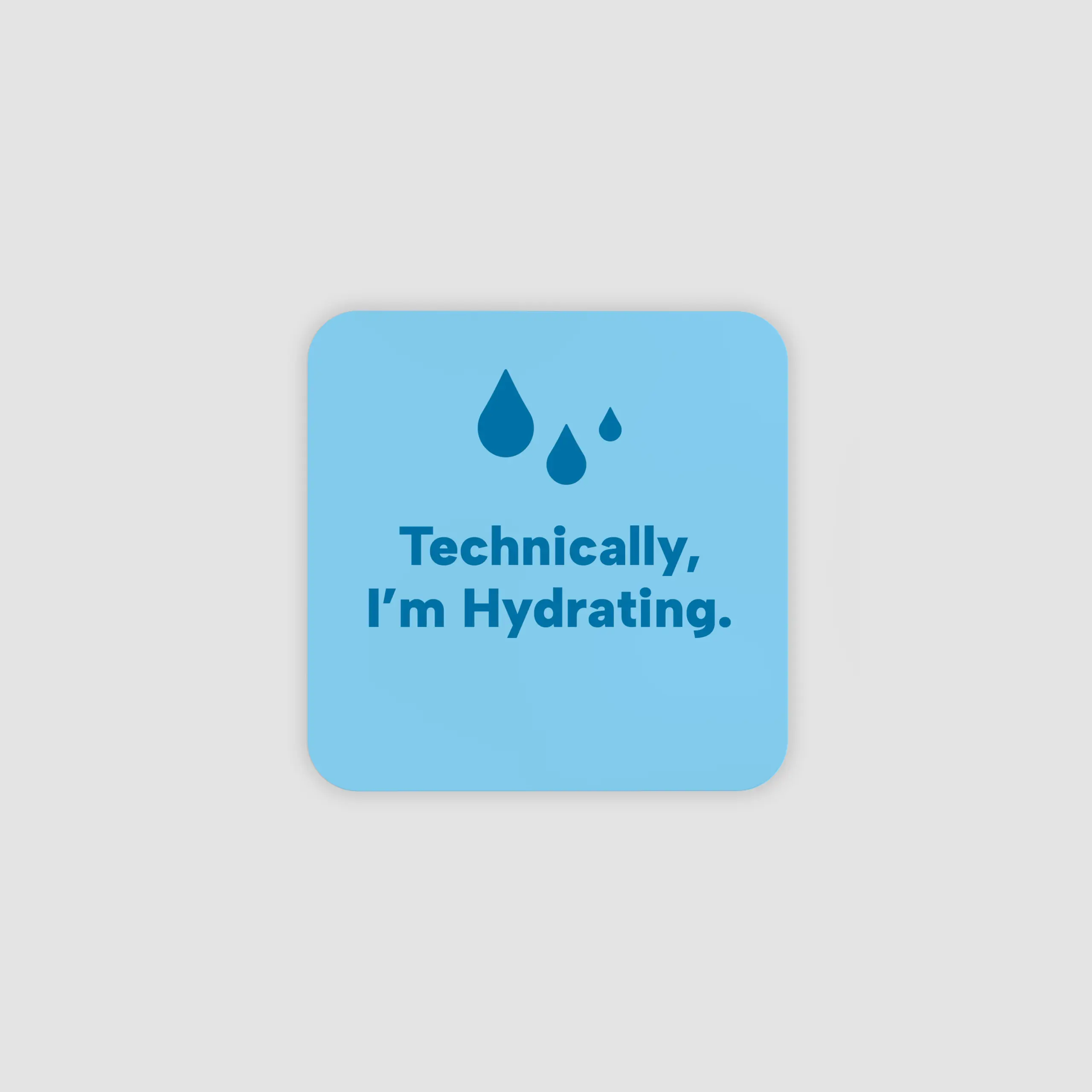 Hydrating Beer Mats - Rounded Corners