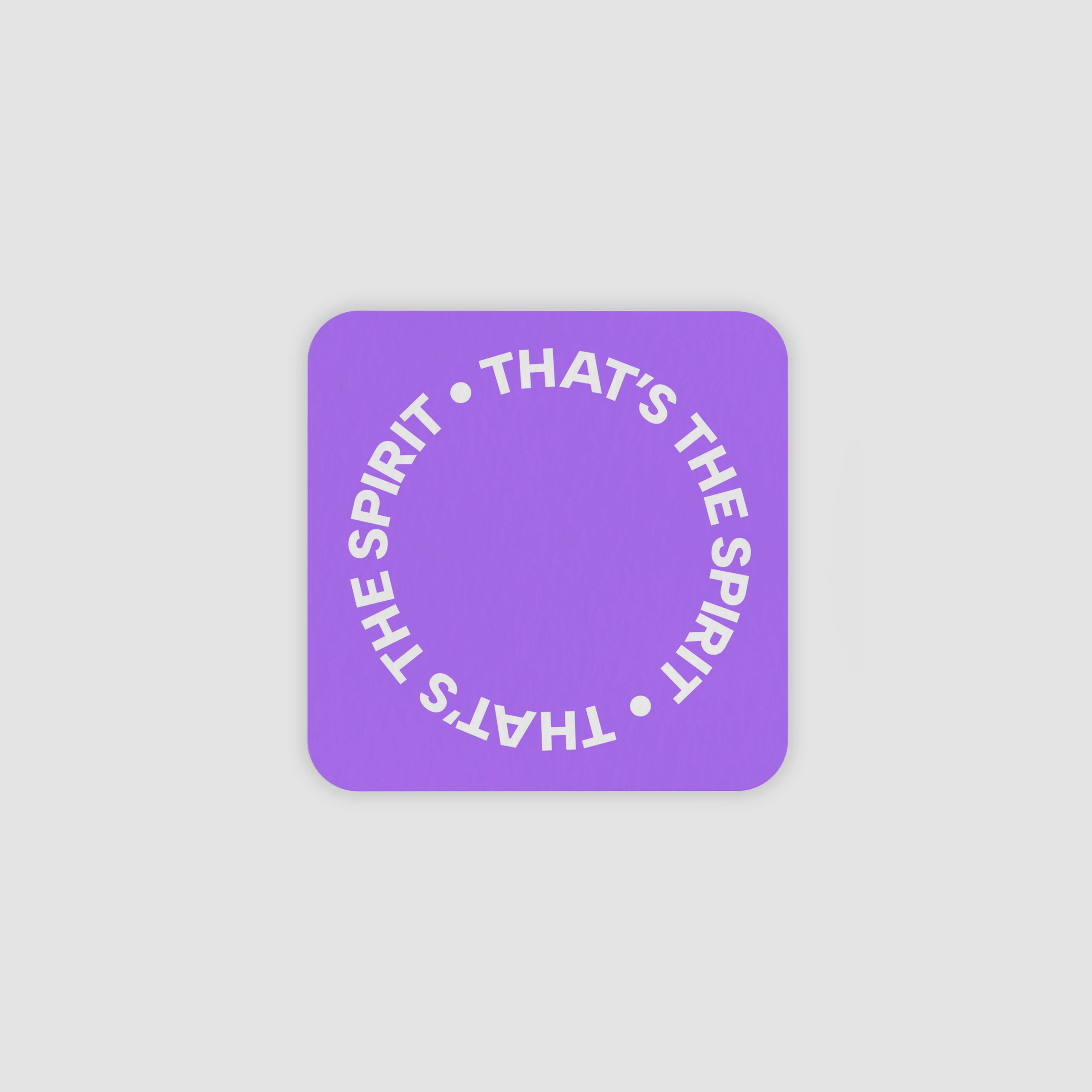 Spirit Beer Mats - Rounded Corners