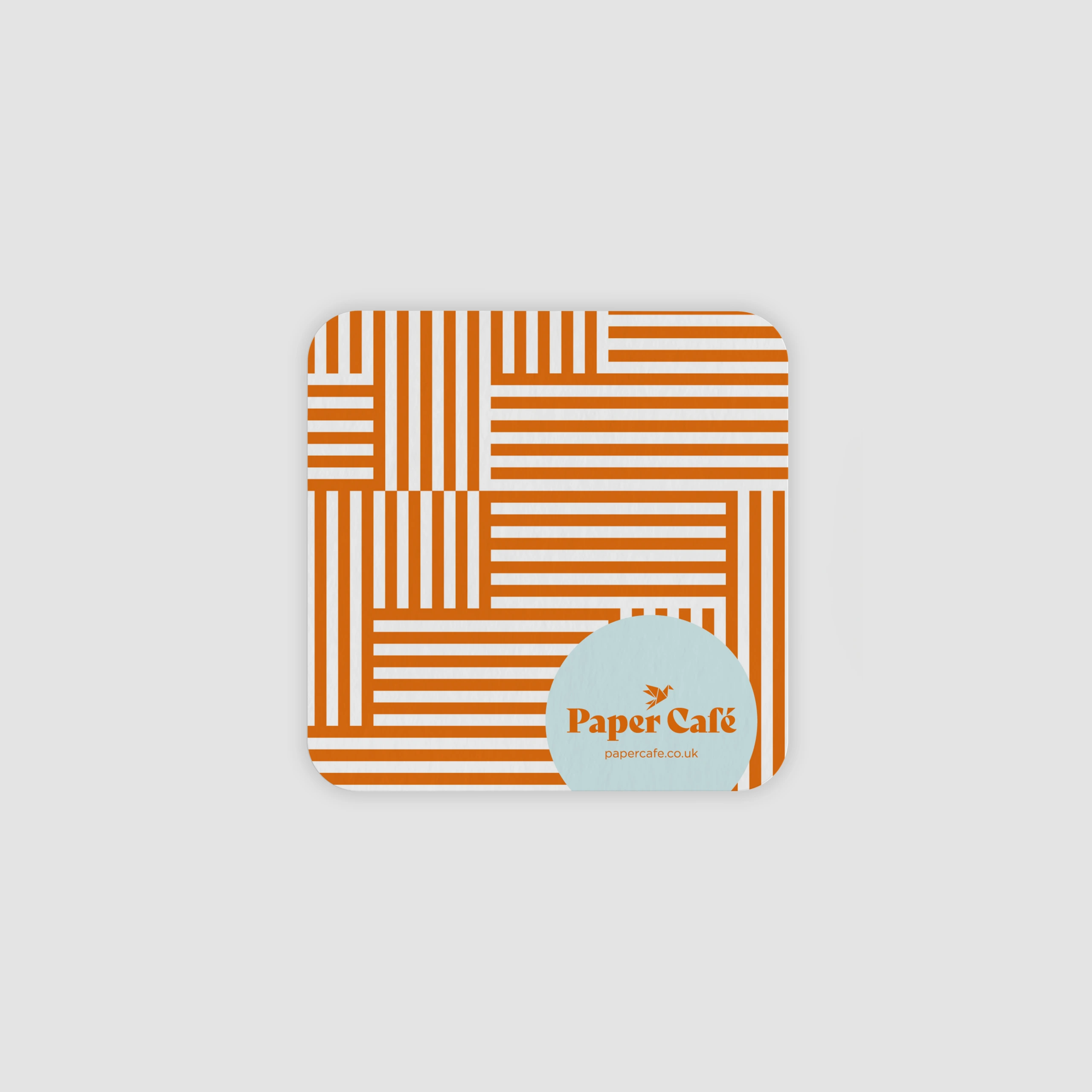 Stripes Beer Mats - Rounded Corners
