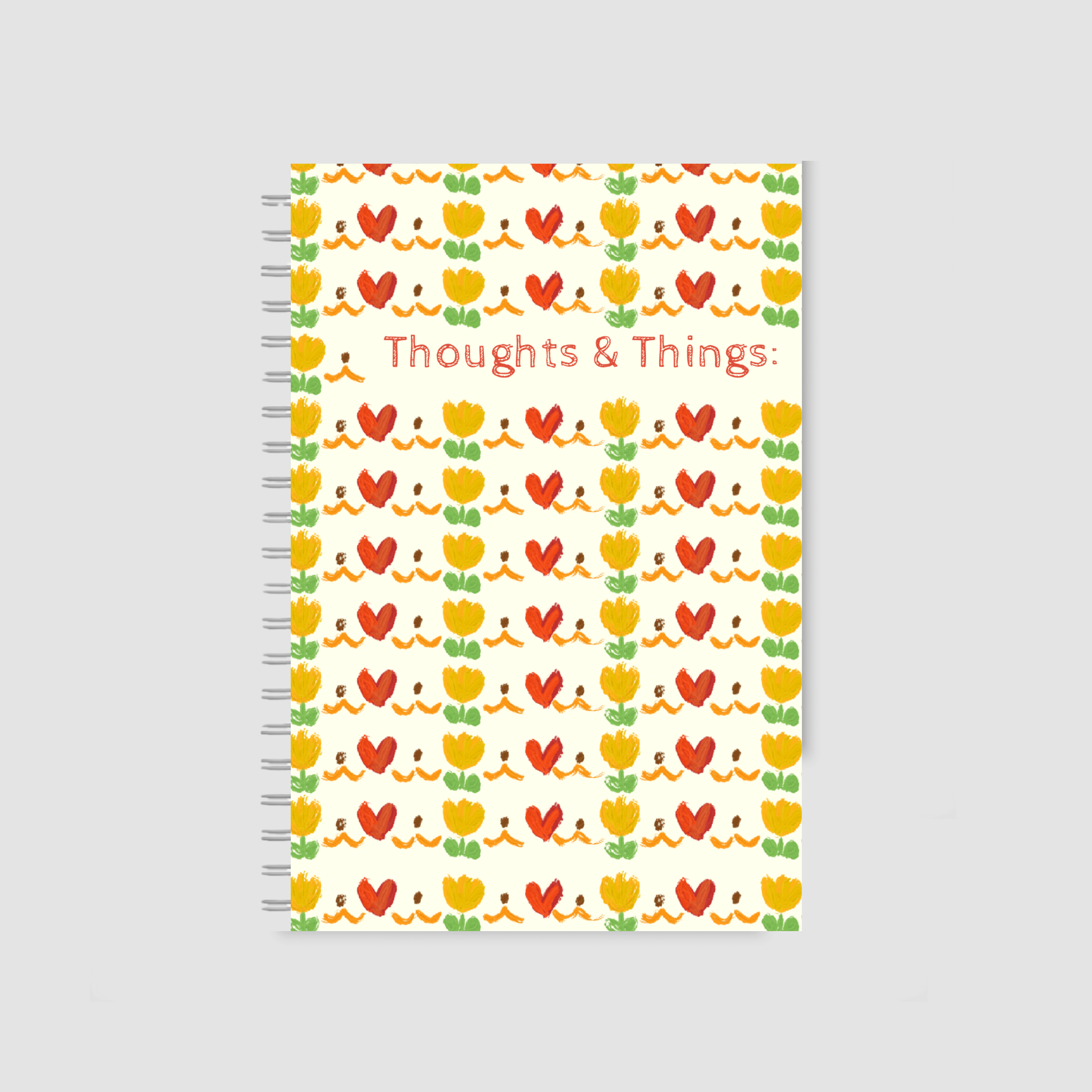 Thoughts & Things - Wiro Bound Notepads