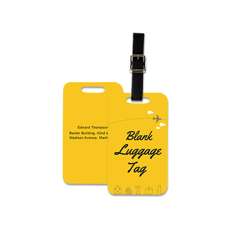 Make your own Luggage tag design